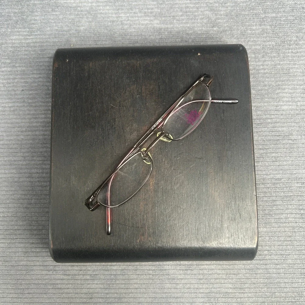 Jelly Bean by I-Deal Optics JB-119 Brown Oval Y2k Eyeglass Frames 45-18-135